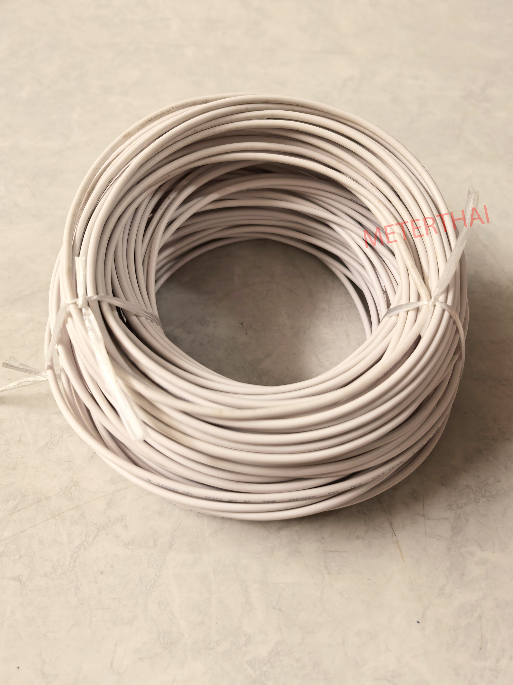 THAI YAZAKI THW 1x2.5 Sqmm. สีขาว ตัดยาว 50 เมตร